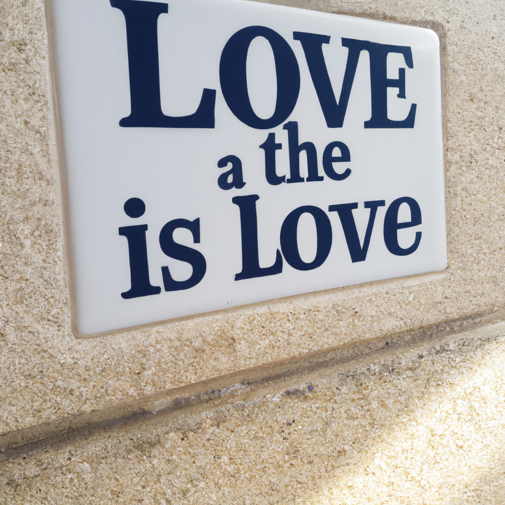 Where There is Love, There is Life