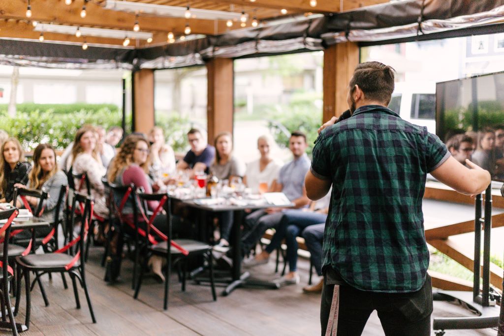 Public Speaking Is a Growth Tool